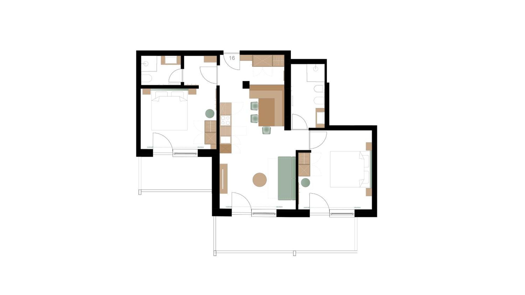 Art Residence Josefshof Lagundo Bagian luar foto